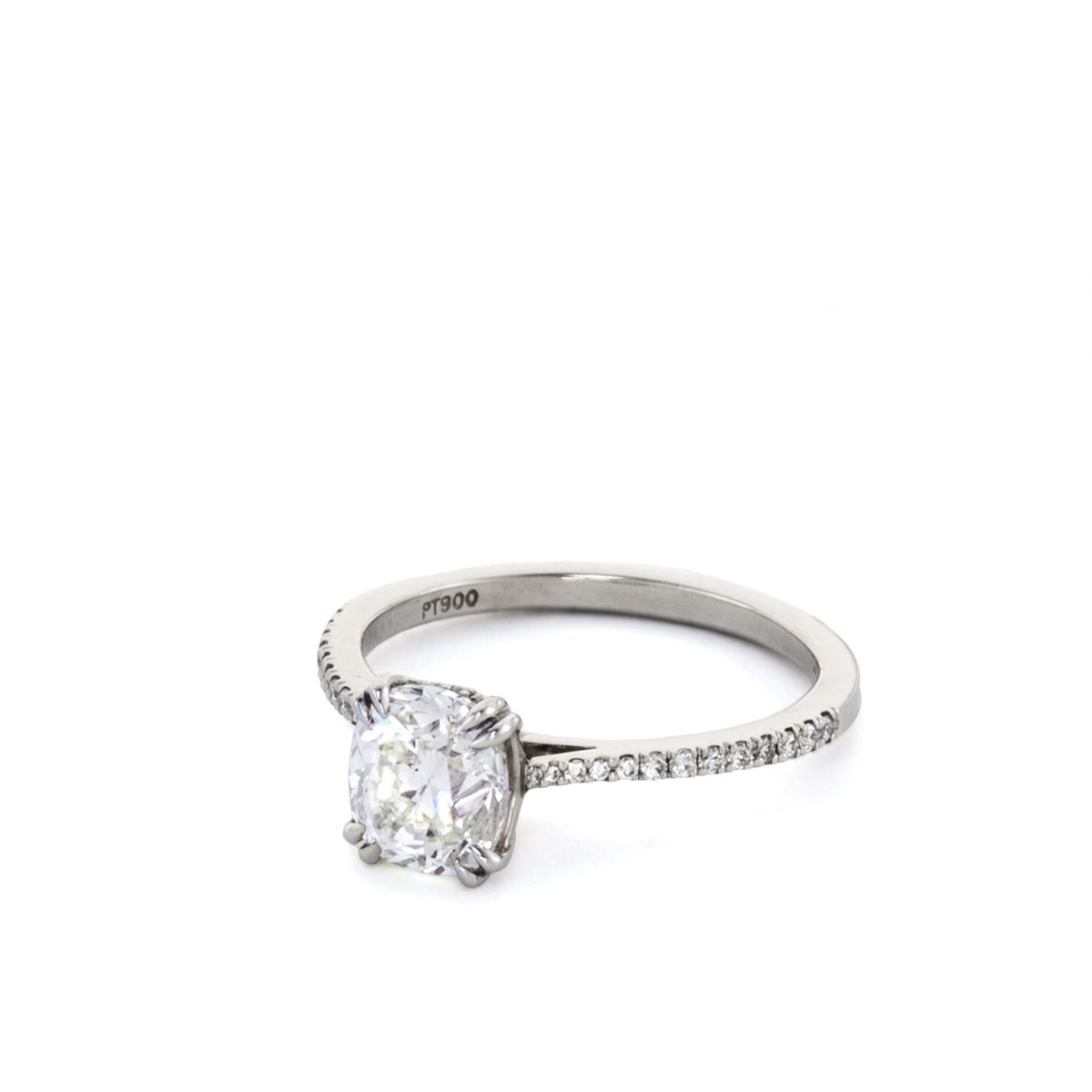 Roslyn Collection Platinum Diamond Classic Engagement Mounting